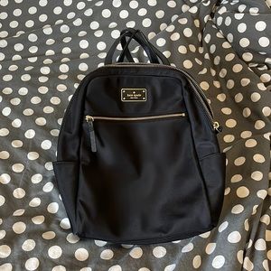 Kate Spade black book bag medium sized